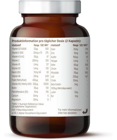 BioCare Methyl Multi Pregnancy - Dietary Supplement for Conception Pregnancy & Breastfeeding | 60 Capsules - Buy Online on GoSupps.com