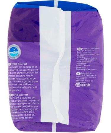 Tena Lady Maxi Night Protection 12 Pack - 12 Count - Buy Online on GoSupps.com