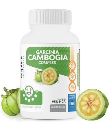 Garcinia Cambogia 95% HCA Natural Simple & Pure Weight Loss Supplement Max Strength 1400mg 1 Month - Buy Online on GoSupps.com