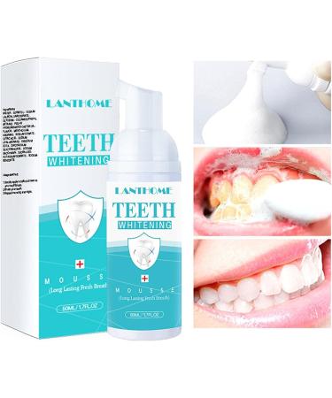 Teethaid Mouthwash & Natural Peppermint Tooth Foam 50ml - Ultimate Gum Cleanser (1PC) | International Shipping - Buy Online on GoSupps.com