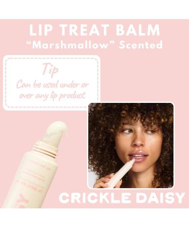 Hydrating Lip Treat Balm - Avocado Olive & Coconut Oils for Soft Lips - Marshmallow Scented Moisturizer - 0.7oz - Buy Online on GoSupps.com