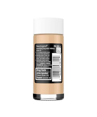 Neutrogena Nourishing Long Wear Liquid Foundation SPF 20 - Tone Even with Antioxidants & Vitamins | 85 Honey - International Shipping Available - Buy Online on GoSupps.com