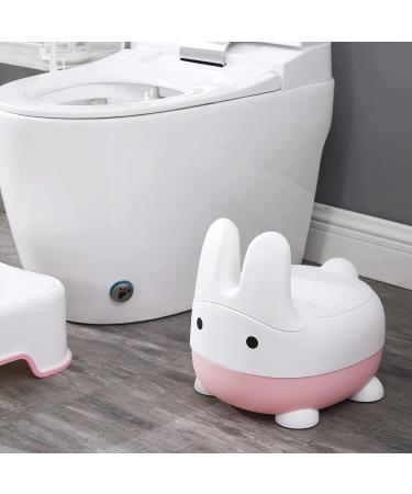 UpPro Cute Bunny Potty Training Chair - Portable Toddler Toilet Seat for Boys and Girls (Pink) - Buy Online on GoSupps.com