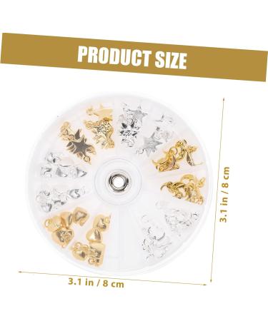 FRCOLOR 1 Set Nail Pendant Hand Drill for Tips Rhinestone Outfit Nail Diy Pendant Bridal Jewelry Resin Nail Charms Bride Jewelry Nail Jewelry Accessory Nail Art Charming Hole Drill Alloy 8x8cm As Shown - Buy Online on GoSupps.com