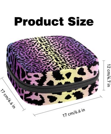 Javenproeqt Portable Women's Binding-Up Bags | Menstrual Cup Pocket & Pads for Teens | Artistic Tukane & Pineapple Design - Buy Online on GoSupps.com