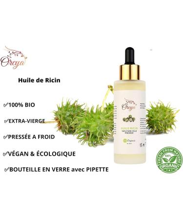 CASTOR OIL + JOJOBA OIL ORGANIC COLD PRESSED - 100% NATURAL REGULATING HAIR - LASHES - BEDS NAILS DEEP Nourishes Skin Face & Body 2 x 60 ml - Buy Online on GoSupps.com