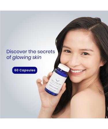 Relumins Advanced White Glutathione Capsules - Max Strength Supplement with ALA Placenta Rose HIPS & Vitamin C - Supports Collagen & Youthful Skin Made in USA - 60 Caps 60 Capsules x 1 Bottle - Buy Online on GoSupps.com