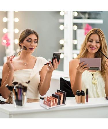 2PCS Acrylic Makeup Palette Organizers Storage for Vanity - Small+Large - Buy Online on GoSupps.com
