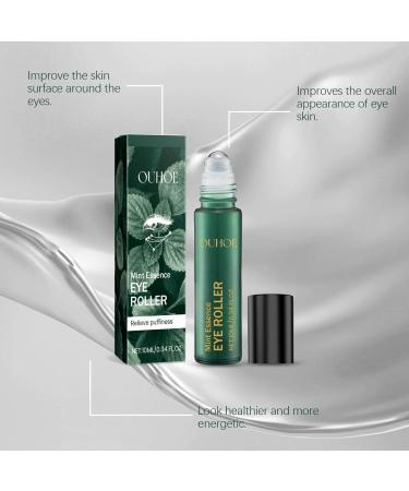 Eye Roller Serum with Mint Essence Vitamin C and Peptides - Energizing Serum for Dark Circles and Puffiness Fine Lines Serum (1pc) - Buy Online on GoSupps.com