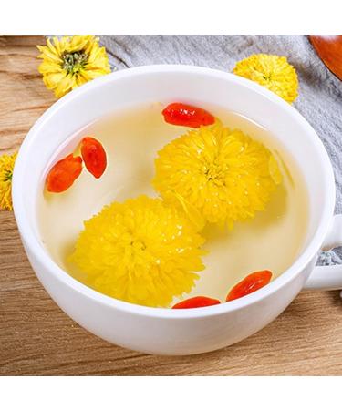 Chrysanthemum Tea 150g Chrysanthemum Tea Big Rhubarb Flower Yellow Chrysanthemum Tea Loose Leaf Edible yellow tea - Buy Online on GoSupps.com