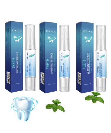 Tooth white essence teeth whitening essence tooth whitening teeth whitening essence pen tooth whitening Teeth Whitener Easy to use natural rotary tooth whitening tooth (3Pcs)