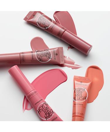 Essence Baby Got Blush Liquid Blush 3-Pack - No. 20 Violet Expression Quick-Drying Vegan Oil-Free Paraben-Free Microplastic-Free - 10ml Each - Buy Online on GoSupps.com