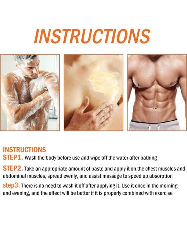 2pcs Muscle Sweat Workout Enhancer Cream 50g Antioxidant Boost Belly Fat Burner Skin Tightening Promotes Blood Improves Muscle Strength - Buy Online on GoSupps.com