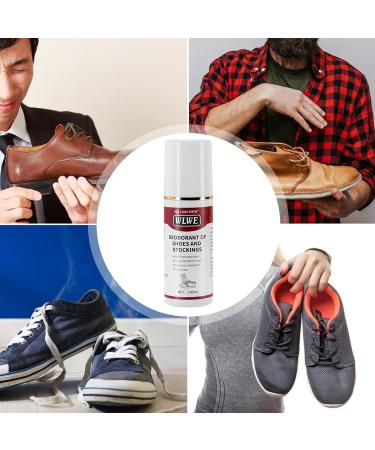 Shoe Smell Eliminator Outdoors Shoe Deodorizer Odor Refresher Spray - 100ml Natural Long-Lasting Quick Dry Shoe Smell Fighter for Canvas Leather Gym Shoes - Buy Online on GoSupps.com