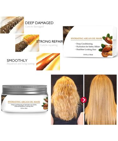  Niesel Intense Conditioner for Dry Hair | 100ml Moisturizing Treatment Mask Hydrating Conditioner - For the Whole Family: Teenagers Grandparents Husbands Wife - Buy Online on GoSupps.com