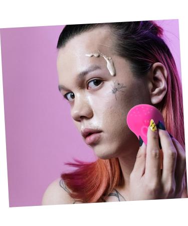 Beaupretty Cleanser Silicone Cleansing face Cleanser for Women Silicone face Washer Manual Facial Silicone face Scrubber for Women Face Cleansing Parts Household Silica Gel Miss face Brush - Buy Online on GoSupps.com