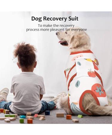 Kuoser Dog Body After Surgery - Breathable Protection for Male & Female Dogs and Cats - Post-Op Leakage Prevention - Alternative to Protective Collars - XS Size Available - Buy Online on GoSupps.com