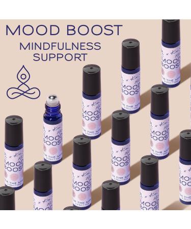 Laki Naturals Mood Boost Essential Oils Blend - Calming Aromatherapy Roller (10ml) with Sweet Orange Bergamot Neroli & Chamomile for Emotional Balance - Ship Internationally - Buy Online on GoSupps.com