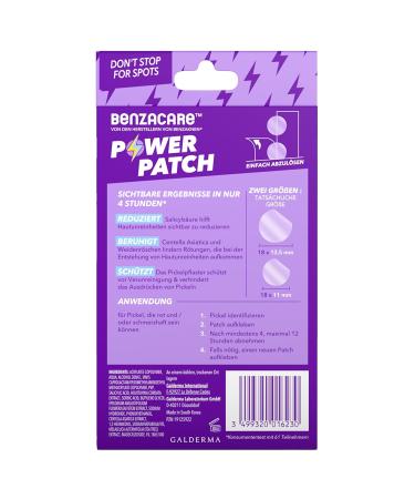 Benzacare Anti Pimple Patches Fast Acne Relief in 4 Hours 36 Salicylic Acid Patches Reduces Redness & Inflammation | Korean Skincare Solution - Buy Online on GoSupps.com