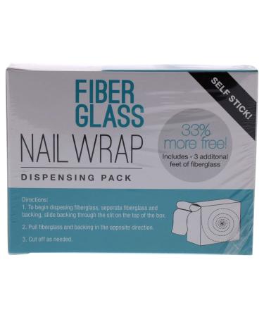 Cuccio Pro Fiberglass Nail Wrap Dispensing Pack - Nail Repair and Strengthening Solution - Natural Looking Overlay for Weak or Thin Nails - 1 1/8 X 12 - Buy Online on GoSupps.com