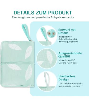 Nesritoy Baby Diaper Bag with Diaper Pad | Spacious & Compact On-the-Go Design (31x22cm) - Perfect for International Travel - Buy Online on GoSupps.com