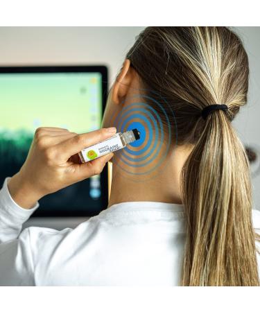 Migrastil Migraine Stick - Fast Cooling Headache Relief Roll-On with Peppermint Essential Oil | Made in USA by Basic Vigor - Buy Online on GoSupps.com