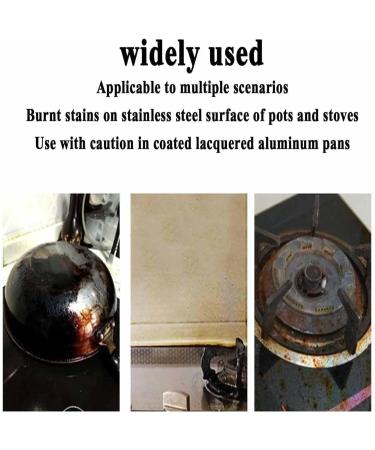 Magic Gel Cleaner for Pots and Pans Black Pot Bottom Cleaning Gel Bottom of The Pot Black Scale Cleaner Stainless Steel Cleaner for Pots and Pans 1PCS - Buy Online on GoSupps.com