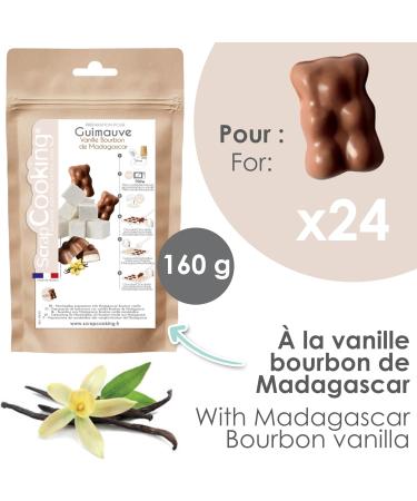 ScrapCooking - Pr paration pour Guimauve Vanille 160 g - Mix pour Chamallow & Ourson Guimauve Maison - Vanille Bourbon de Madasgascar - Cuisine P tisserie - Fabriqu en France - 8555 - Buy Online on GoSupps.com
