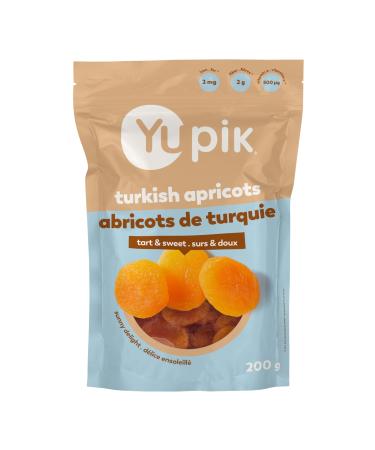 Yupik Turkish Apricots 200 g Kosher Tart & Sweet Dried Fruits No Pits No Sugar Added Naturally Sweet Snacks Healthy Snacks