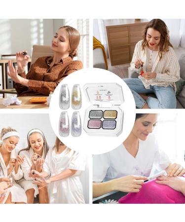 Nail Art Gel Paint Nail Art Palette Gel Manicure Palette Long Lasting Wear Smooth Application 3G for Home Salon Wedding Dating Travel - Buy Online on GoSupps.com