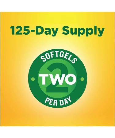 Nature Made Fish Oil 1000 mg - 250 Softgels | Omega-3 Supplement for Heart Health - Buy Online on GoSupps.com