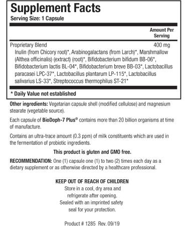 Biotics Research Bio-DK-Mulsion Vitamin D3 & K1/K2 Emulsified Drops for Bone Heart & Immune Health + BioDoph-7 Plus Probiotics with Prebiotics for Digestive & Gut Support 1 fl oz & 60 Caps - Buy Online on GoSupps.com