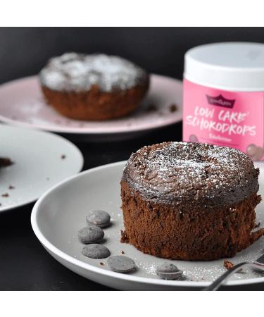 Buy Gymqueen Low Carb Chocolate Drops Edelbitter 3x200g | 75% Cocoa 1.8g Sugar - Perfect for Muffins Cakes & Vegan Desserts - Buy Online on GoSupps.com