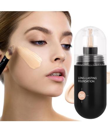 Full Coverage Foundation | Matte Liquid Foundation 30ml - Long-Lasting Moisturizing Concealer for Women and All Skin Types - Buy Online on GoSupps.com