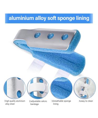 3pcs finger splint finger brace finger splints for broken finger support trigger finger splint for middle finger / ring finger little broken finger splint middle mallet finger splint straightener 3PCS ALUMINIUM - Buy Online on GoSupps.com