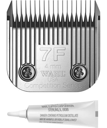 WAHL Competition Replacement Full Tooth Blade #7F 4MM - Premium Competition Blade Set for Perfect Grooming - International Shipping Available - Buy Online on GoSupps.com