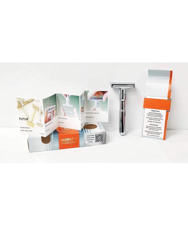 Merkur FUTUR Adjustable Safety Razor - Chrome Finish MK-701001 - Buy Online on GoSupps.com