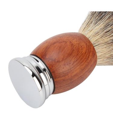 Premium Wooden Handle Shaving Brush - Soft Hair Ergonomic Design for Home & Barber Shop - Buy Online on GoSupps.com