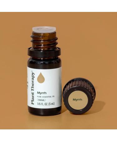 Plant Therapy Myrrh Essential Oil 100% Pure Undiluted Natural Aromatherapy Therapeutic Grade 5 mL (1/6 oz) - Buy Online on GoSupps.com