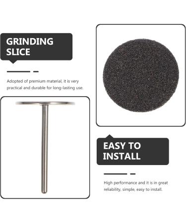 Lurrose Nail Polishing Leaves Set - Metal Replacement Grinding Pads & Sandpaper for Nails - Colorful Footfish Waffle Discs 2x2 cm - Buy Online on GoSupps.com