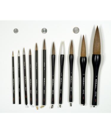 Zen Sumi Brush Classic 2 - Medium Fine Brush from Japan | Bill Buchman - Buy Online on GoSupps.com