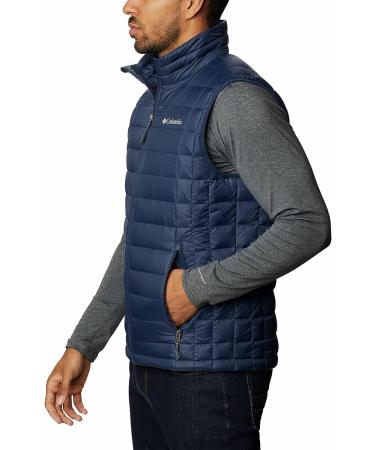 Columbia Men's Voodoo Falls 590 TurboDown Vest - Large, Collegiate Navy - Buy Online on GoSupps.com