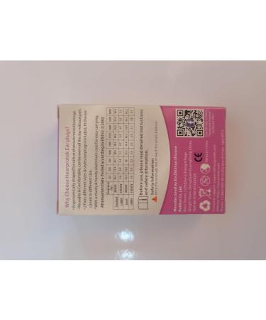 Hearprotek Ultra Soft Sleeping Ear Plugs 2 Pairs (32db & 30db) - Noise Reduction and Hearing Protection for Side Sleepers, Snoring, Working, Construction - Purple - Buy Online on GoSupps.com