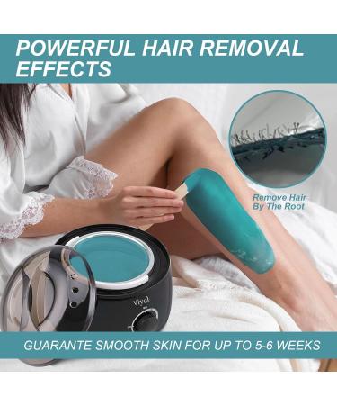 Waxing Kits Wax Warmer Kit:Wax Wamer Hair Removal Waxing Kit for Women Men Whole Body brazlan Bikini Legs Facial Eyebrow Wax Heater Kit with 4 * 100g Hard Wax Beads &30 Wax Sticks Wax Kits at Home Black - Buy Online on GoSupps.com