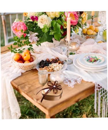 OUNONA Boxes Wedding Candy Tin Box Jewelry Tray Holiday Candy Tins Tinplate Candy Cans Accessories Child - Buy Online on GoSupps.com