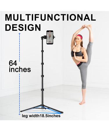 64 Inch Phone Tripod Selfie Stick with Wireless Remote - Perfect for Group Selfies, Live Streaming & Video Recording - Compatible with All Cellphones - Buy Online on GoSupps.com