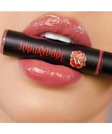 REINA REBELDE Virgencita Lip Brilliance - Light Pink High Shine Lip Gloss | Long-Lasting Moisturizing Non-Sticky & Cruelty-Free - Buy Online on GoSupps.com
