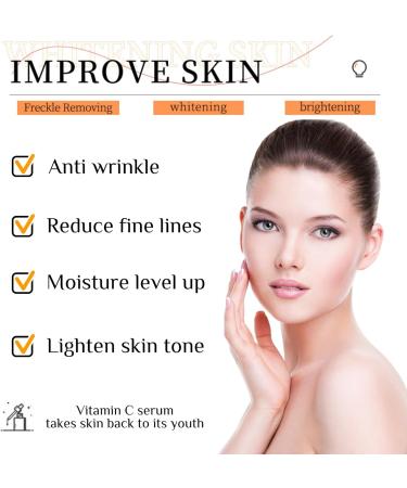 Face Serum for Women - 23% Vitamin C Serum For Face - Face Serum for Removes Dark Spots - Hydrating Hyaluronic Acid Serum - Anti Aging and Fade Fine Lines 30ml - Buy Online on GoSupps.com