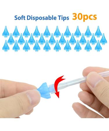 BVN Ear Wax Removal Kit - 500ml Ear Cleaning Tool for Adults & Kids - Includes Ear Washer Bottle, Basin & 30 Disposable Tips - Green - Buy Online on GoSupps.com