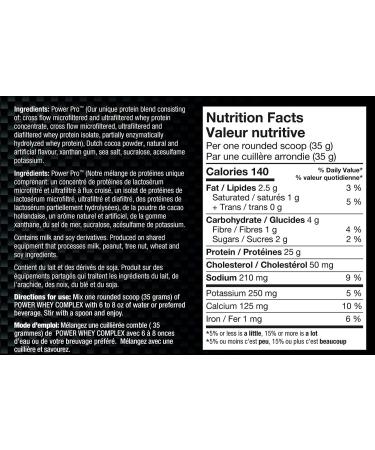 BioX Power Whey Complex | High Protein 100% Pure Whey Protein Powder | 25g Protein | Nitrogen-Rich Three Tiered Powder with Whey Concentrate Whey Isolate Hydrolyzed Whey (5LB Chocolate Mint) - Buy Online on GoSupps.com